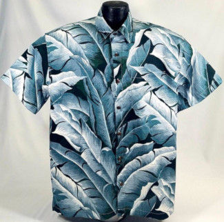 Retro Bark Cloth Hawaiian shirt